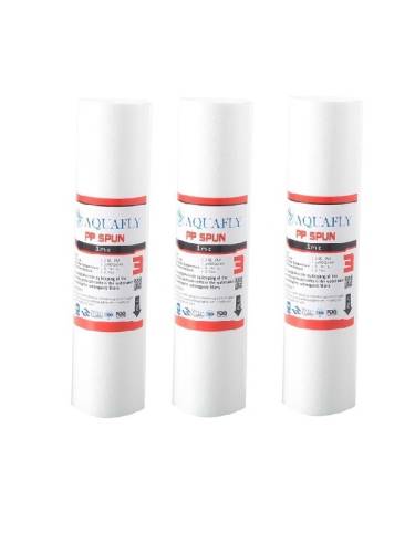 AQUAFLY 1 Mikron Su Arıtma Filtresi (3Adet) - 0