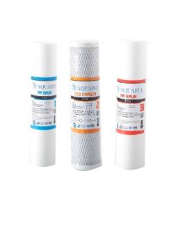 AQUA FLY Su Arıtma Cihazı Filtresi 3lü Set Arıtıcı Filtresi AÇIK KASA CİHAZ UYUMLU