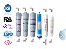 AQUAFLY İnline 6 Filtre 11 Aşama Arıtıcı Filtresi Yedek 10' KAPALI KASA CİHAZ UYUMLU