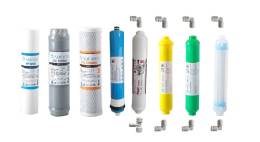 AQUAFLY Su Arıtma Filtresi Çift Karbonlu 8li Takım Arıtıcı Filtresi DETOX YEDEK 10' AÇIK KASA UYUMLU