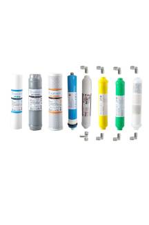 AQUA FLY Su Arıtma Cihazı Filtresi Çift Karbonlu 8li ( Alkali Mineral Bioceramic ) YEDEK 10' AÇIK KASA CİHAZ UYUMLU