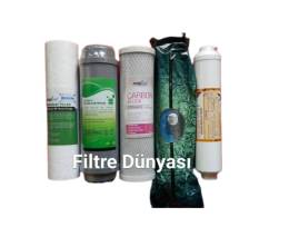 AQUALLİNE ÇİFT KARBONLU 5Lİ SU ARITMA FİLTRESİ AQUALLİNE MARKALI