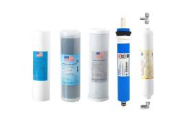 USA Su Arıtma Cihazı Filtresi Çift Karbonlu 5li TAKIM FİLMTEC MEBRANLI 
