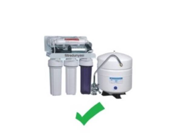 ( MEMBRANSIZ ) İhlas Aura Cebilon Compact Uyumlu 4 LÜ Su Arıtma Filtresi Uyumlu - 2