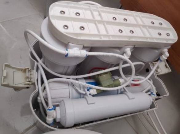 ( MEMBRANSIZ ) İhlas Aura Cebilon Compact Uyumlu 4 LÜ Su Arıtma Filtresi Uyumlu - 1