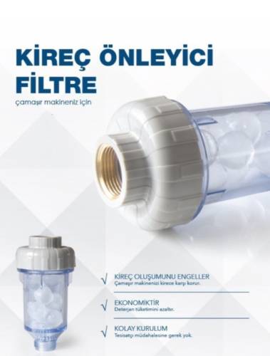 MAKiNE FiLTRESİ YEDEĞİ 10 ADET Veya Şofben Filtresi YEDEĞİ - 2