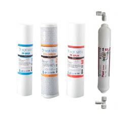 ( MEMBRANSIZ ) AQUA FLY Su Arıtma Filtresi 4lü Takım Arıtıcı Filtresi 10