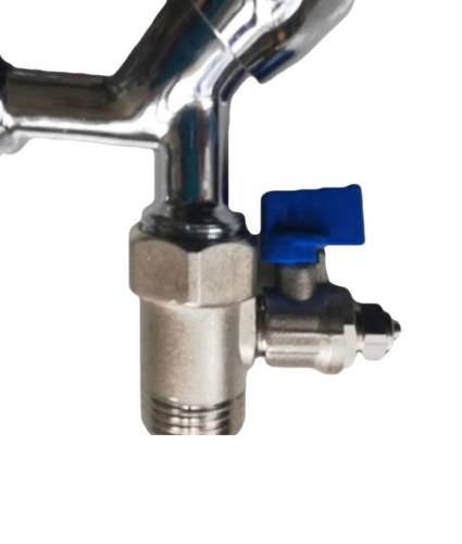 SU ARITMA CİHAZI için 3/4 HAT ALMA (T) VE 1/4 MİNİ KÜRESEL VANA (Bulaşık ve Çamaşır makinesi Uyumlu) - 3