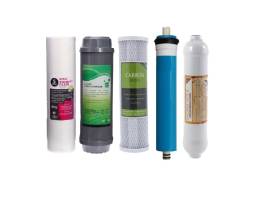 Su Arıtma Filtresi ÇİFT KARBONLU 5li Set Arıtıcı Filtresi EKO