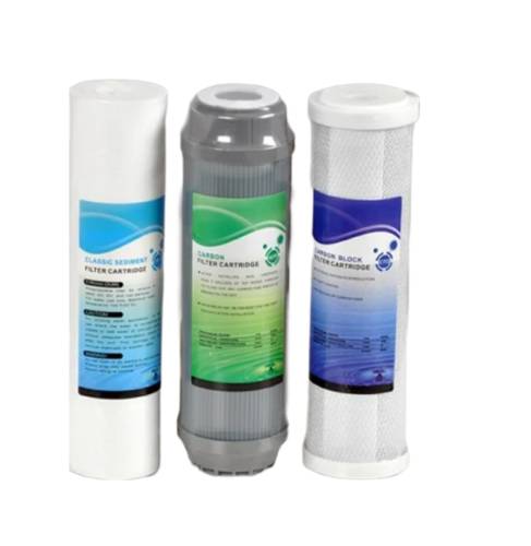 SU ARITMA FİLTRESİ GAC BLOK 3LÜ SET ÇİFT KARBONLU FİLTRE TAKIMI - 0