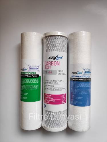 Su Arıtma Filtresi Takım 3lü Set Arıtıcı Filtresi MARKALI - 2