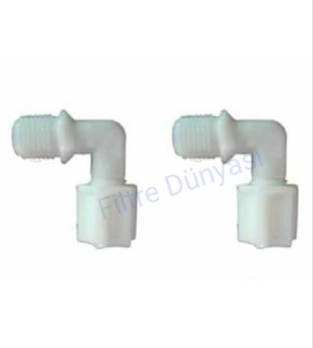 Su Arıtma ( L ) JACO Dirsek 1/4 SOMUNLU - 0