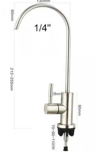 SU ARITMA PASLANMAZ LÜX MUSLUK Arıtma Çeşme Ankastre - 3