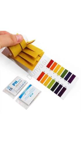 SU ARITMA PH ÖLÇER 80 ADET PH STRİP BANDI 1-14 PH KAĞIDI - 0