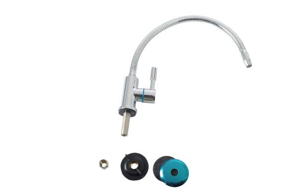 Su Arıtma Sipiral Başlıklı Lüx Musluk Arıtma Çeşme Ankastre Musluğu - 0