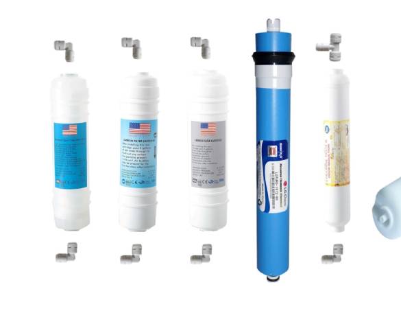 USA İNLİNE Su Arıtma Filtresi LG Mebranlı FİLTRE TAKIMI 5Lİ - 0