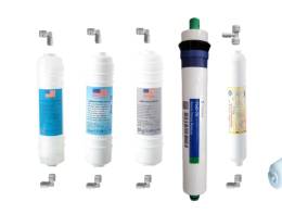 USA İNLİNE Su Arıtma Filtresi PENTAİR Mebranlı FİLTRE TAKIMI 5Lİ 