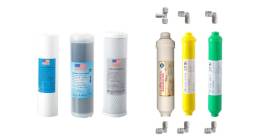 USA Su Arıtma Filtresi 6lI Alkalin Mineral Yedek set (MEBRANSIZ)