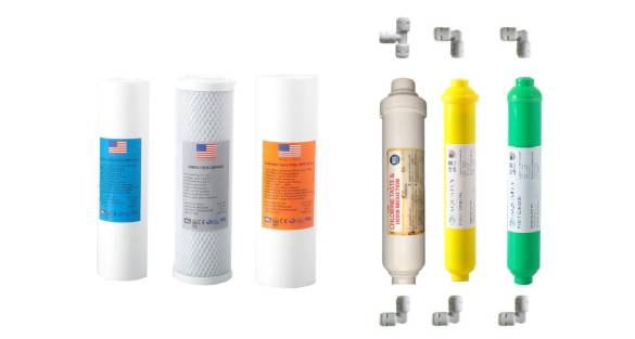 USA Su Arıtma Filtresi 6lı Yedek set (Alkaline&Mineral) MEBRANSIZ - 0