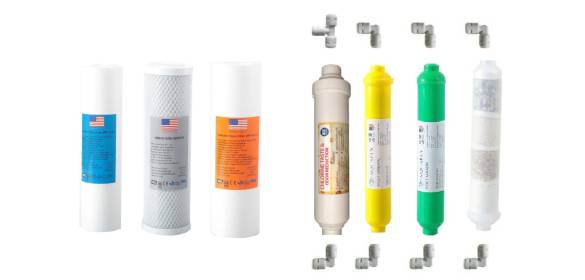 USA Su Arıtma Filtresi 7li Alkalin Mineral Bio Ceramic MEBRANSIZ - 0