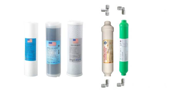 USA Su Arıtma Filtresi GAc Blok 5lİ Alkalin Yedek ( MEBRANSIZ ) - 0