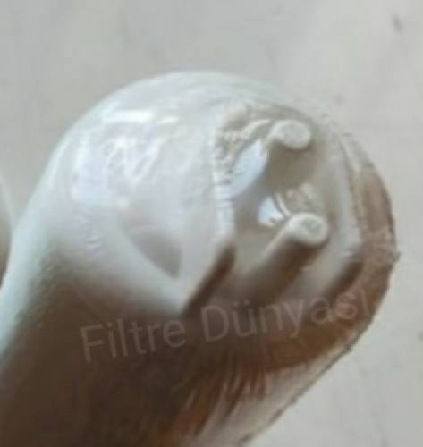 ( MEMBRANSIZ ) Üstten Giriş Çıkışlı 4lü Su Arıtma Cihazı Filtresi HF, HSF Çubuk Model - 1